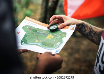 Outdoor Orienteering Check Point Activity