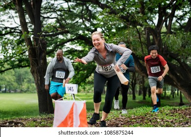 Outdoor Orienteering Check Point Activity