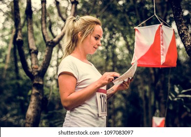 Outdoor Orienteering Check Point Activity