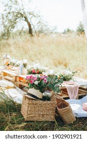 Outdoor Picnic On A Warm Summer Day