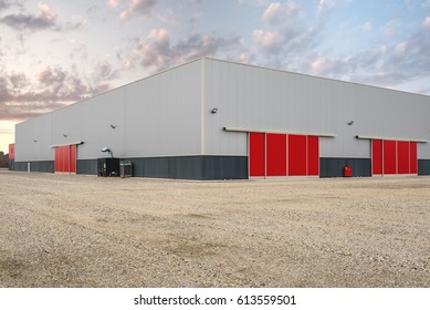 Outdoor Picture Of  Large Industrial And Commercial Cold-rolled Steel Buildings