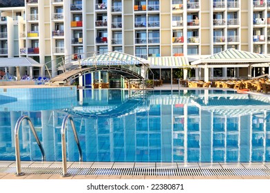 Outdoor Pool In Luxery Hotel