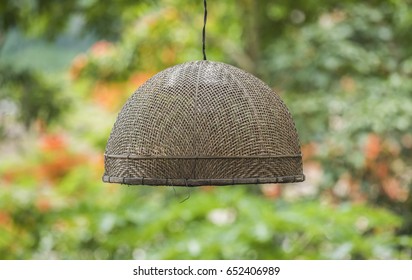 Outdoor Rattan Lamp Shade