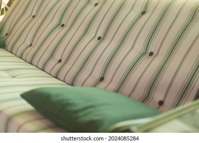 Outdoor Rocking Chair With Mattress And Pillow.