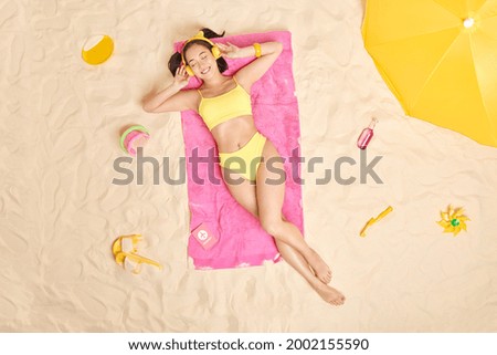 Similar – Image, Stock Photo summer time, parasol