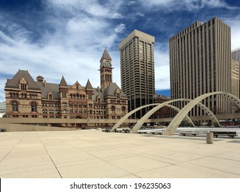 Outdoor Skating Rink In Nathan Phillips Square