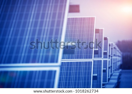 Outdoor solar power station, board arrangement and details
