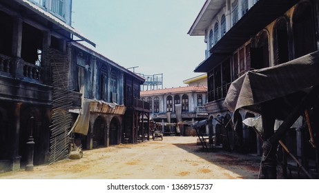 An outdoor studio