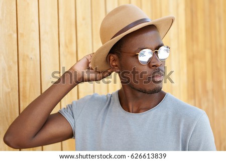 Image, Stock Photo Even isolation Masculine