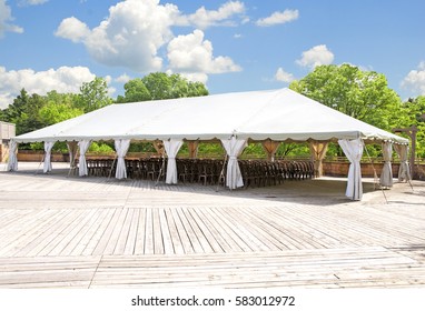 Outdoor Tent For Weddings Or Other Festivity