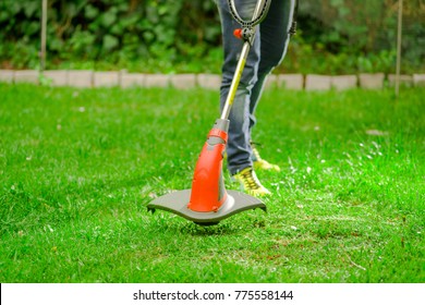 Grass Trimmer Images Stock Photos Vectors Shutterstock