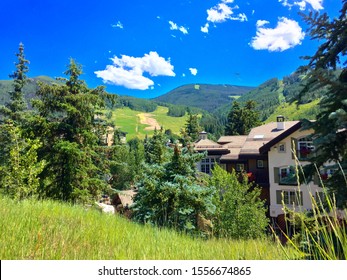 Outdoor Village In Vail, Colorado 