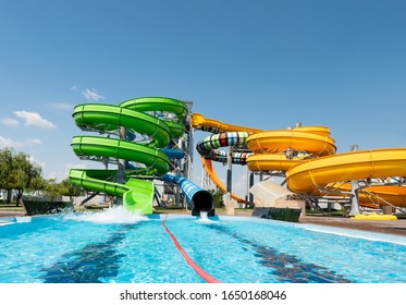 177 Amusement Park Slide No Water Images, Stock Photos & Vectors 