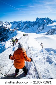 Outdoor Winter Adventures In The Mountains