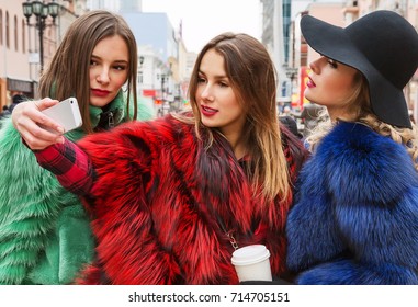 young girls fur coat