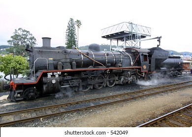 The Outeniqua Choo-Tjoe Steam Train Which Runs Between George And Knysna, South Africa.