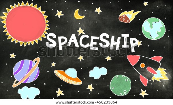 Outer Space Icons\
Drawing Graphics Concept