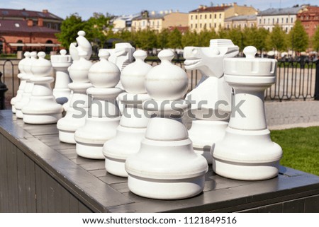 Similar – lawn chess