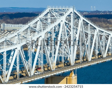 The Outerbridge Crossing is a cantilever bridge which spans the Arthur Kill. The 