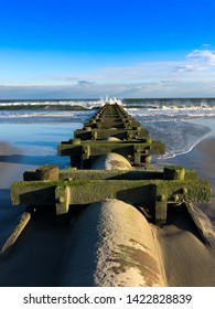 Outlet Pipe Sand North Wildwood New Jersey 