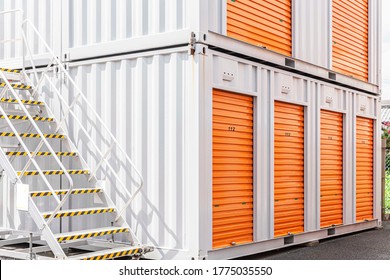 Outside Atmosphere Of A Small Rental Storage Room