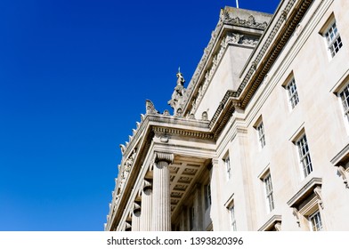 Outside Of Parliament Buildings, Stormont, Belfast, Home Of The Northern Ireland Assembly