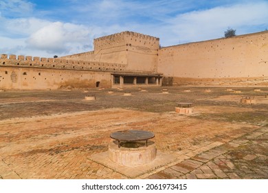 outside Prison de Kara or Kara prison, a vast subterranean prison in the city of Meknes, Morocco.