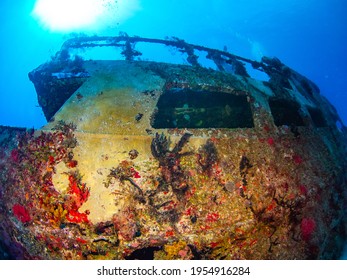 Outside Shipwreck Mama Vina Wreck Playa Stock Photo 1954916284 ...