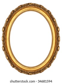 Oval Picture Frame