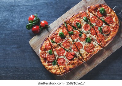 Oval pizza Stock Photos, Images & Photography | Shutterstock