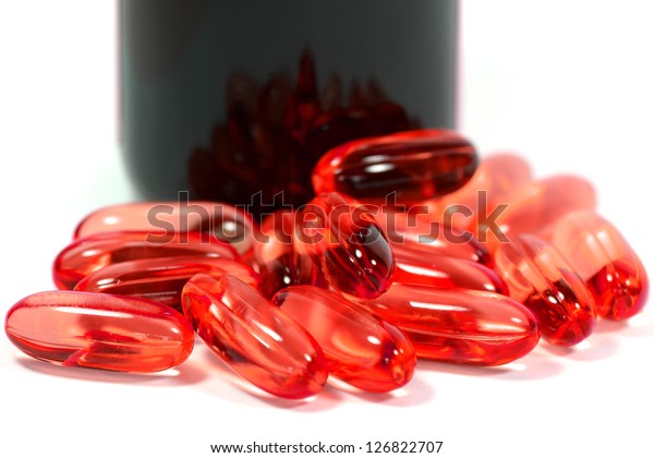 Oval Shape Soft Gelatin Capsule Use Stock Photo Edit Now