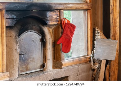 Oven Door With Iron Door