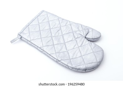 Oven Glove Isolated White Background