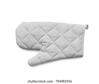 Oven Glove On White Background