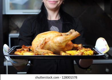 Oven Roasted Chicken With Potatoes