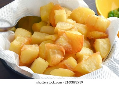 Oven Roasted Potatoes In A Bowl 