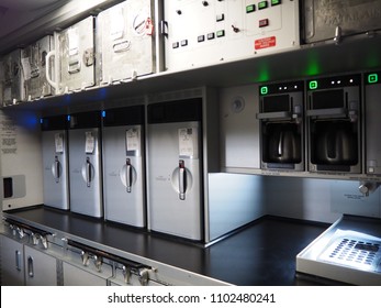 Ovens In Galley/kitchen On Airbus A380 Airplane