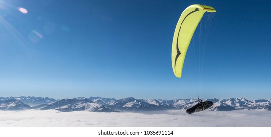 over the clouds