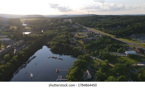 Over Deep Creek Lake, Maryland