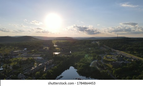 Over Deep Creek Lake Sunset