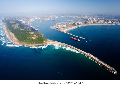 overall aerial view of Durban, south africa - Shutterstock ID 102494147