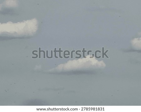 Overcast clouds in the sky creating dramatic weather atmosphere and natural outdoor background environment