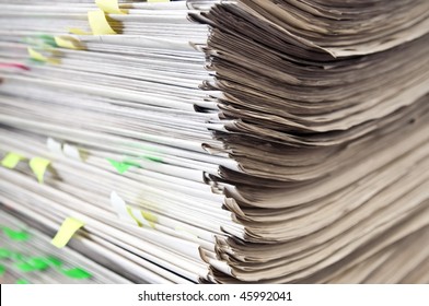 Overflowing Paperwork Inbox