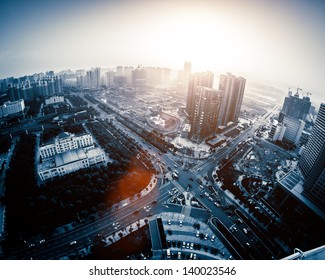 Overhead Over The City, The Bustling Streets