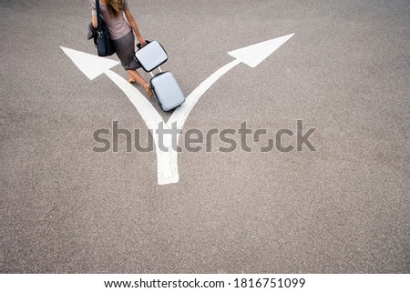 Similar – Overhead view of Car Crash, long exposure