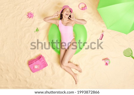 Similar – Image, Stock Photo summer time, parasol