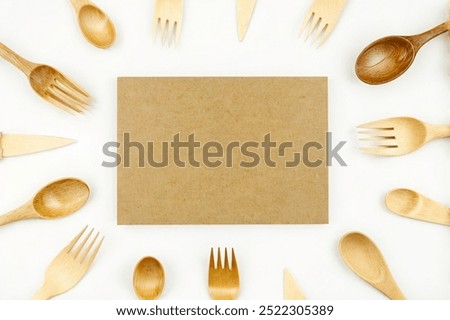 Similar – Image, Stock Photo wooden kitchen items