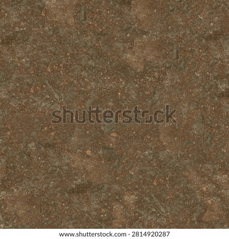 An overhead view of earthy ground featuring mixed stones, scattered leaf litter, and dark soil.