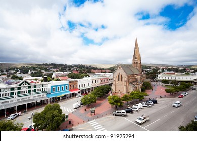 Overhead View Of Grahamstown, South Africa