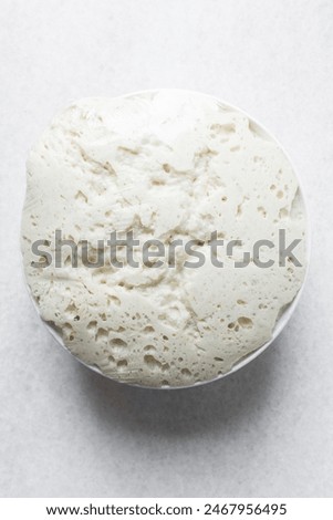 Similar – Image, Stock Photo The bread dough has risen nicely in the proofing basket